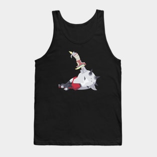 destroyed Omnic Tank Top